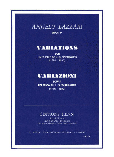 AL10 - Variations Opus 11