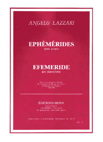 AL11 - Ephémérides