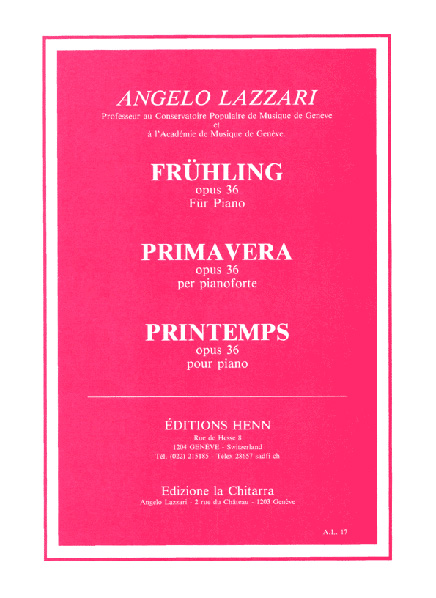 AL17 - Primavera Opus 36